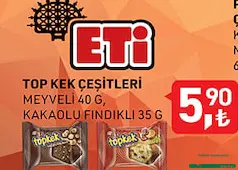 ETİ TOPKEK KEK ÇEŞİTLERİ ETİ TOPKEK KEK ÇEŞİTLERİ